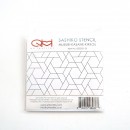 Sashiko Stencil Col. 125 - 2 pc Set - 12cmx12cm & 10cmx10cm - Due June/Jul